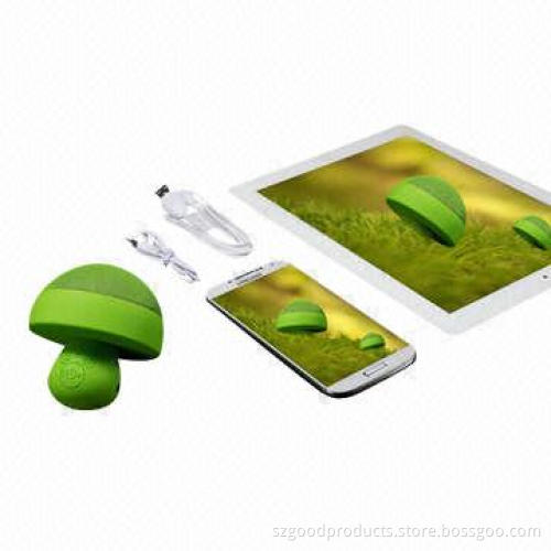 Portable Wireless Speaker with Delicate Appearance, Small Nightlight and Handsfree Microphone